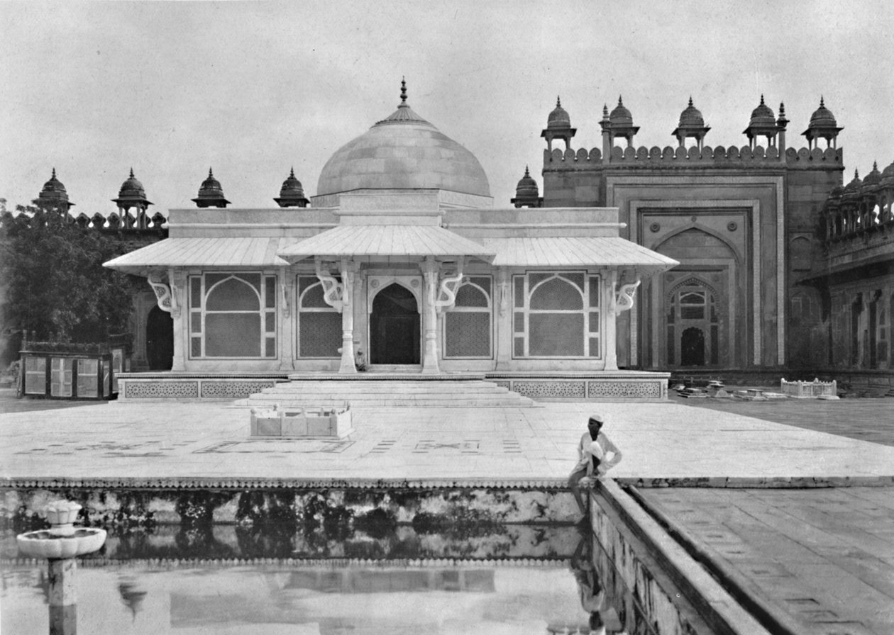Fatehpur Sikri. Sheik Salem Christis grav, c1910. af Unbekannt