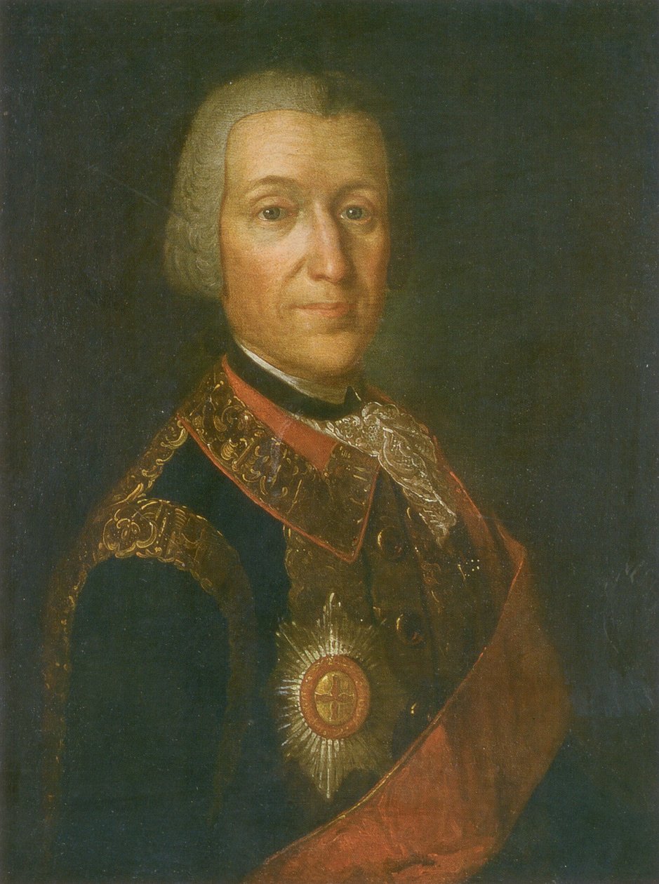 Fedor Golitsyn (1700-1759), generalmajor. af Unbekannt