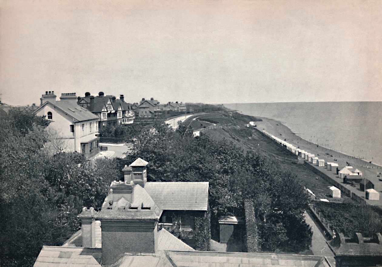 Felixstowe - Fra Bath Hotel, 1895 af Unbekannt