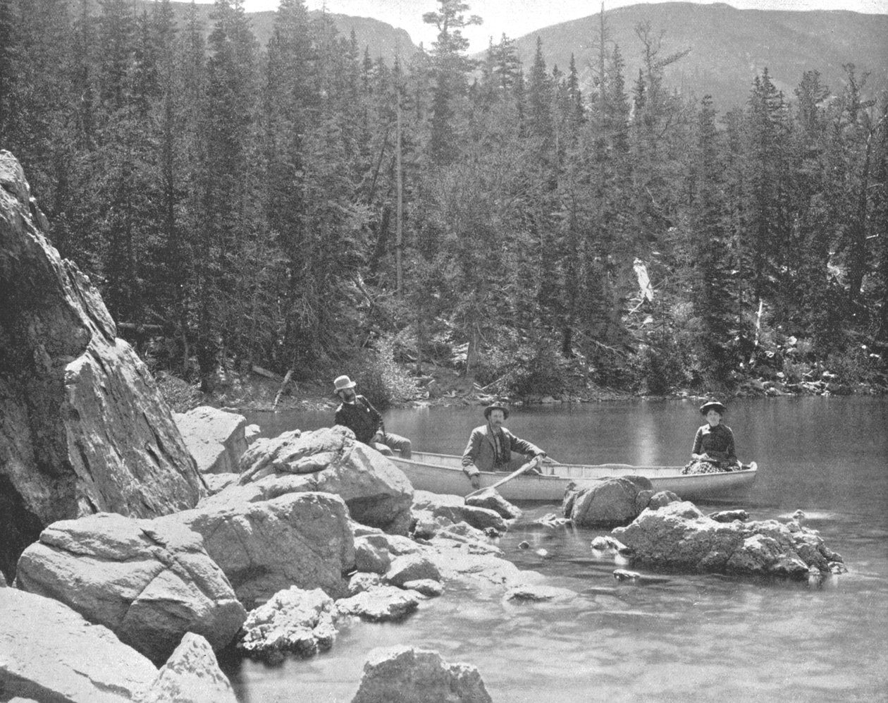 Fen Lake, nær Georgetown, Colorado, USA, c1900. af Unbekannt