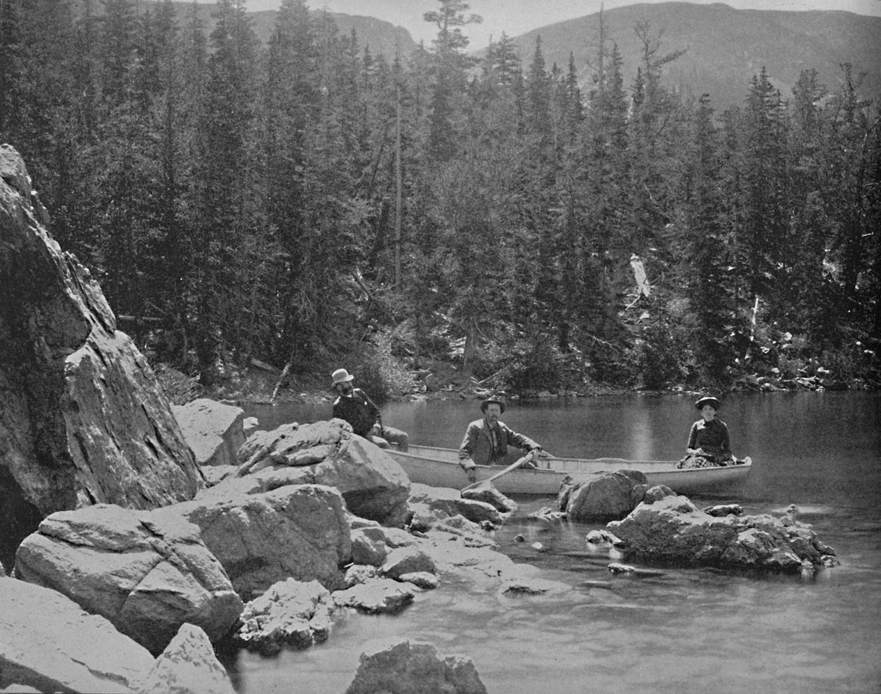 Fen Lake, nær Georgetown, Colorado, c1897. af Unbekannt
