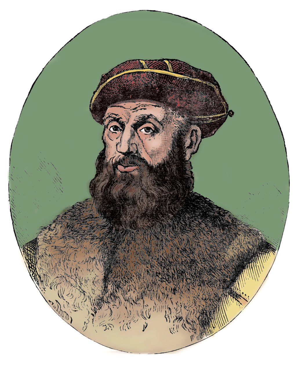 Ferdinand Magellan c1480-1521, portugisisk opdagelsesrejsende, 1904. af Unbekannt