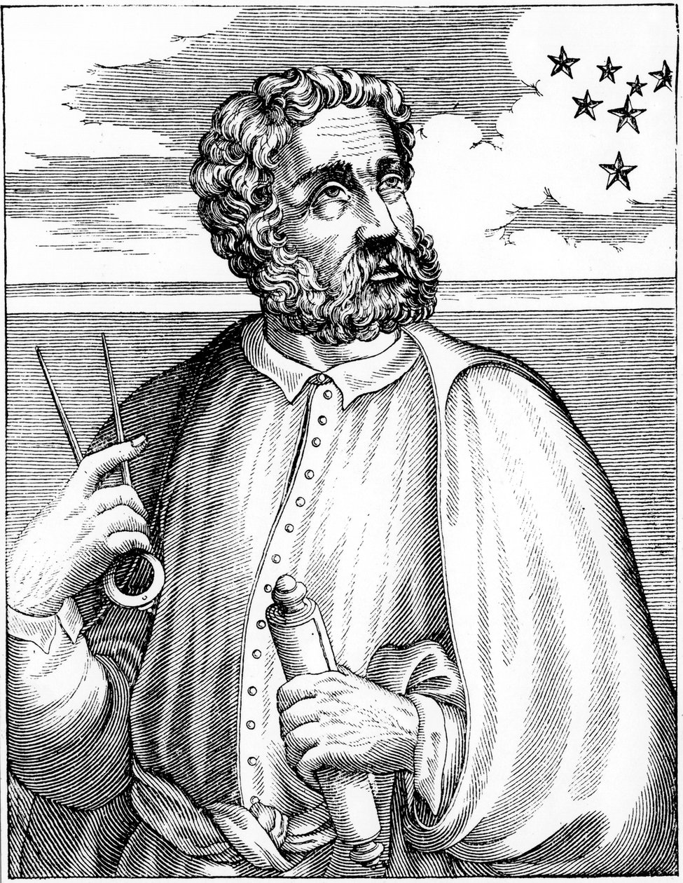 Ferdinand Magellan c1480-c1521, portugisisk navigatør af Unbekannt