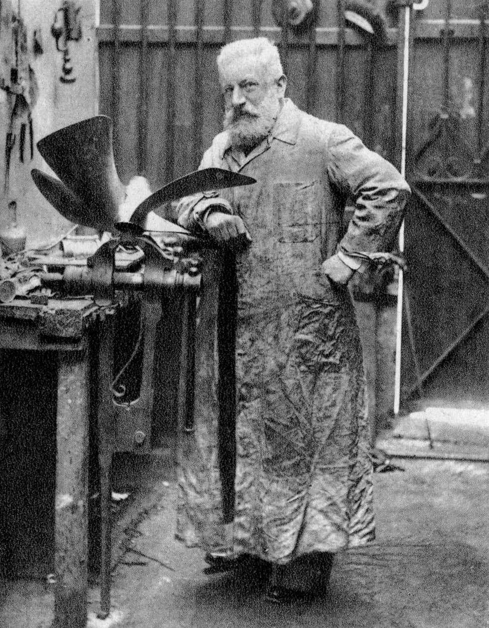 Fernand Forest, fransk opfinder, 1888 af Unbekannt