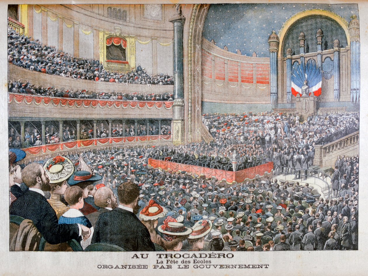 Festival of State Schools arrangeret af regeringen på Trocadero i Paris, 1904 af Unbekannt