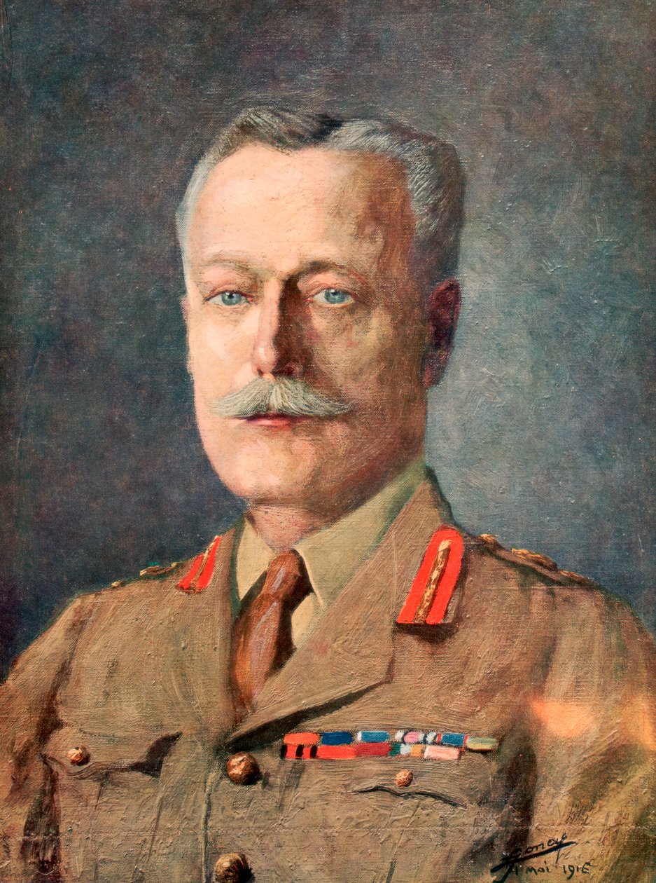 Feltmarskal Douglas Haig, britisk soldat og øverstkommanderende under Første Verdenskrig, 1926 af Unbekannt