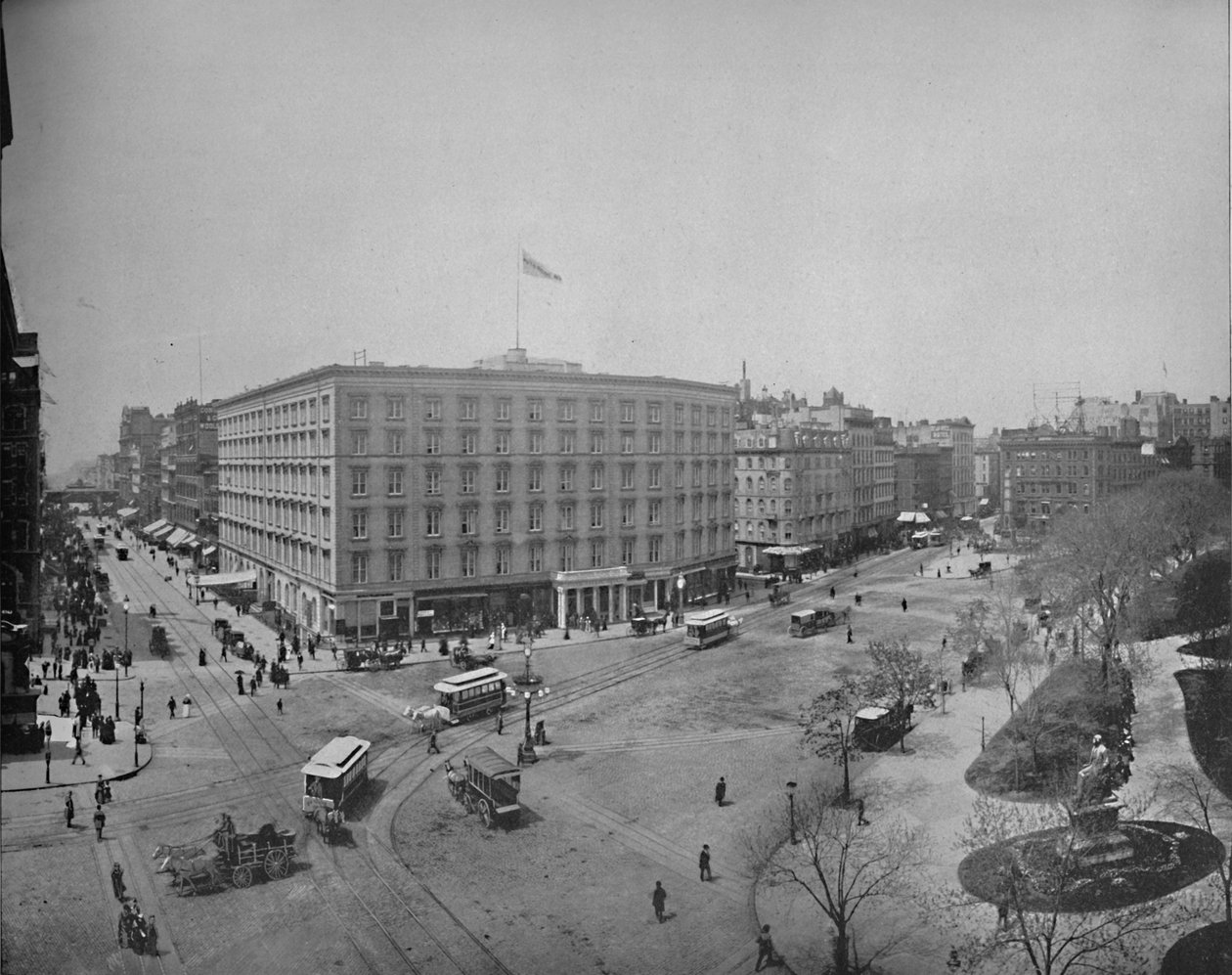Fifth Avenue og Madison Square, New York, c1897. af Unbekannt