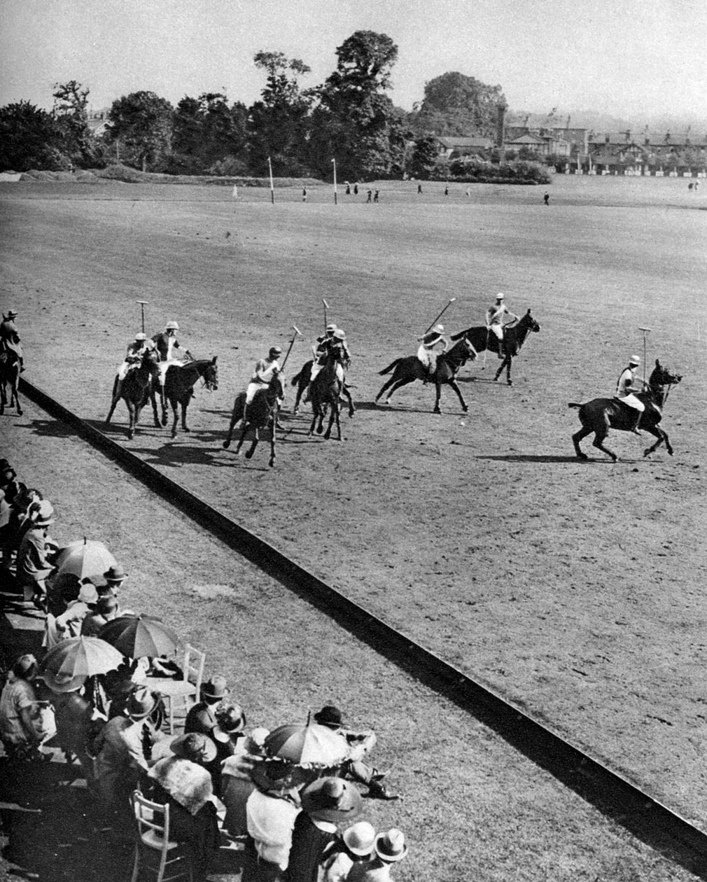 Finale i Ranelagh Open Cup, Ranelagh, London, 1926-1927 af Unbekannt