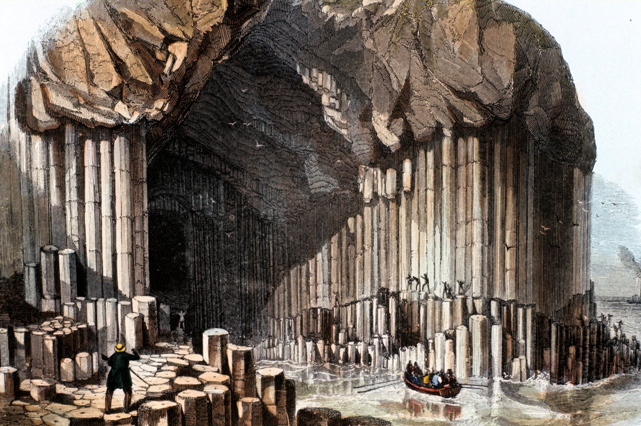 Fingals-hulen, 1849 af Unbekannt