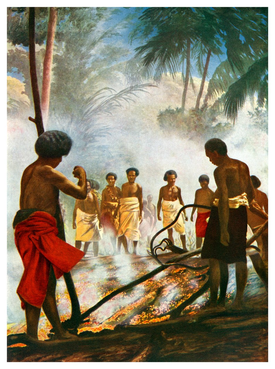 Brandvandring i Fiji, 1920 af Unbekannt