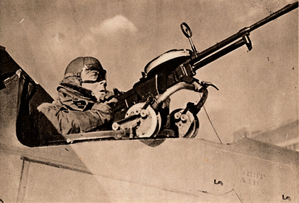 Skydeøvelser ved Drogue Towed Target, 1940 af Unbekannt