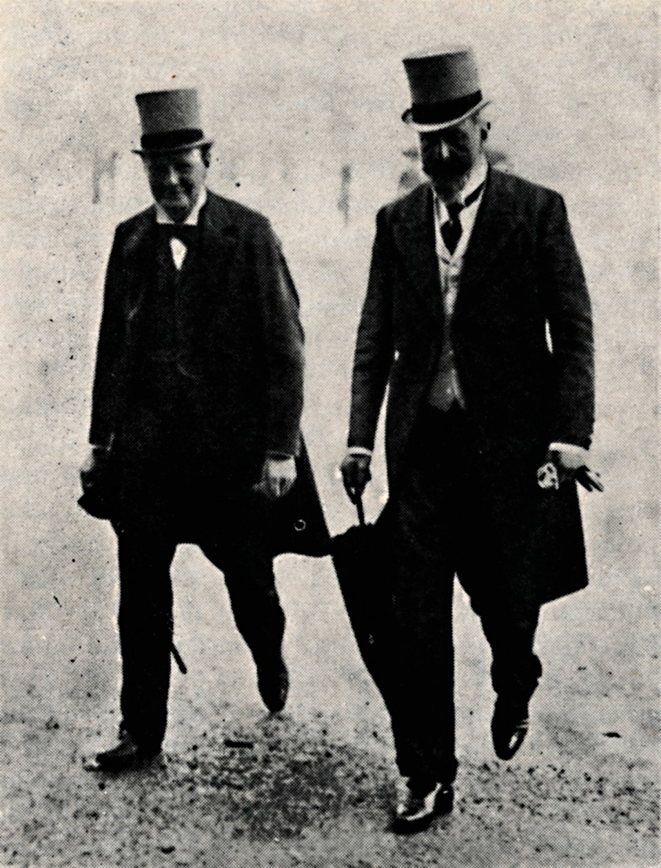 First Lord of the Admiralty og First Sea Lord, 1914, 1945. af Unbekannt