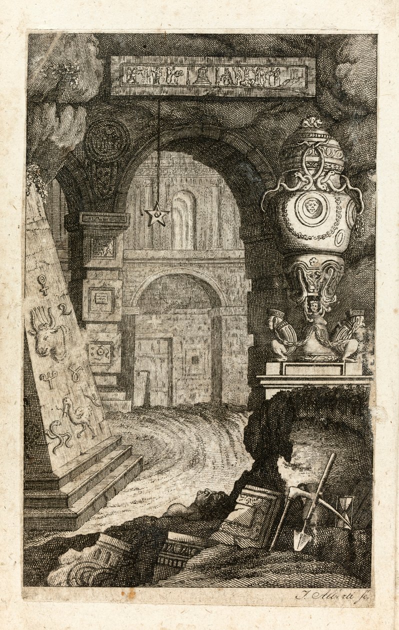 Første udgave af librettoen af Die Zauberflöte af W.A. Mozart, 1791. af Unbekannt