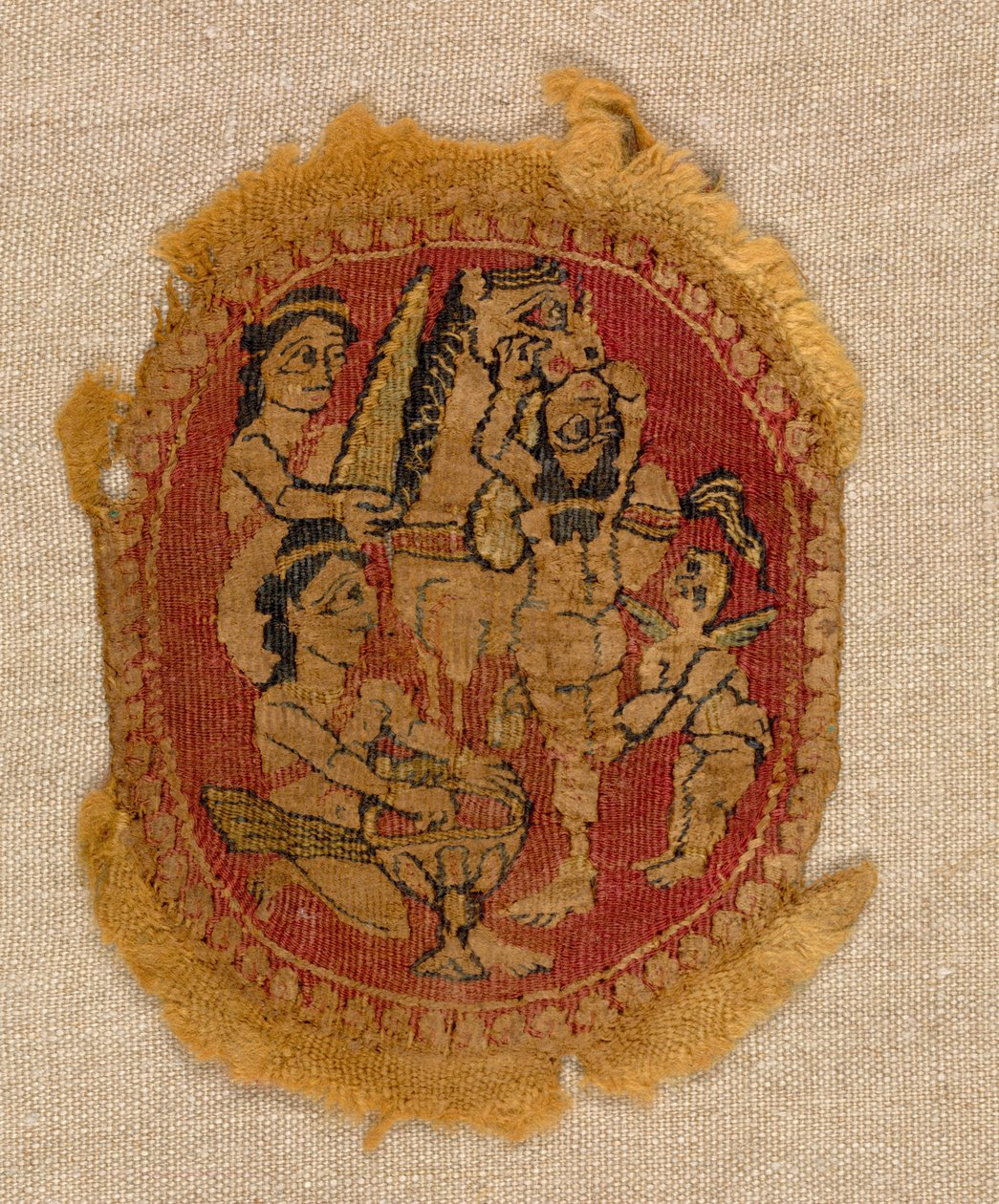 Fem runde segmenter, 650 - 750. af Unbekannt