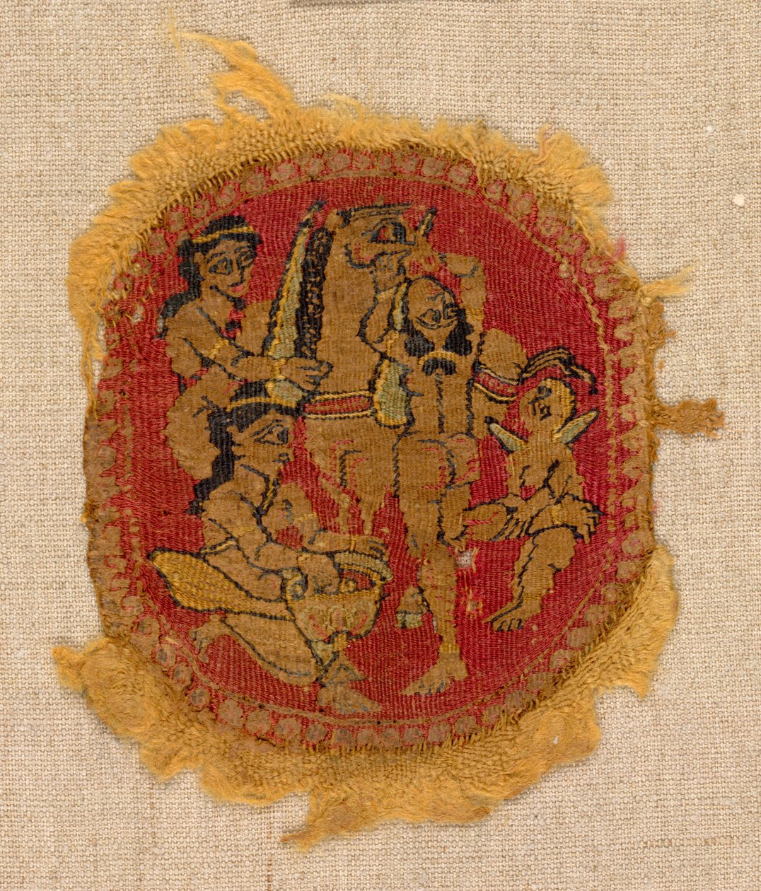 Fem runde segmenter, 650 - 750. af Unbekannt