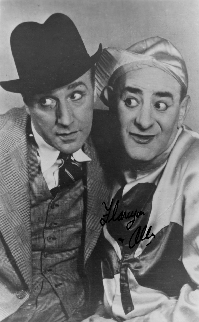 Flanagan og Allen, britisk sang og komedie dobbeltakt, c1930
