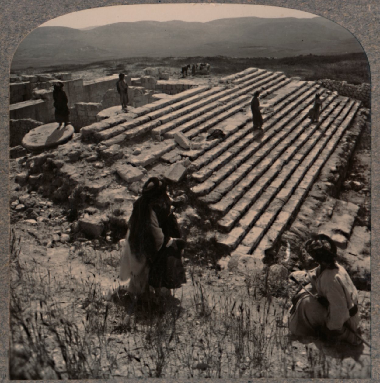 Trappe, Samaria, c1900 af Unbekannt