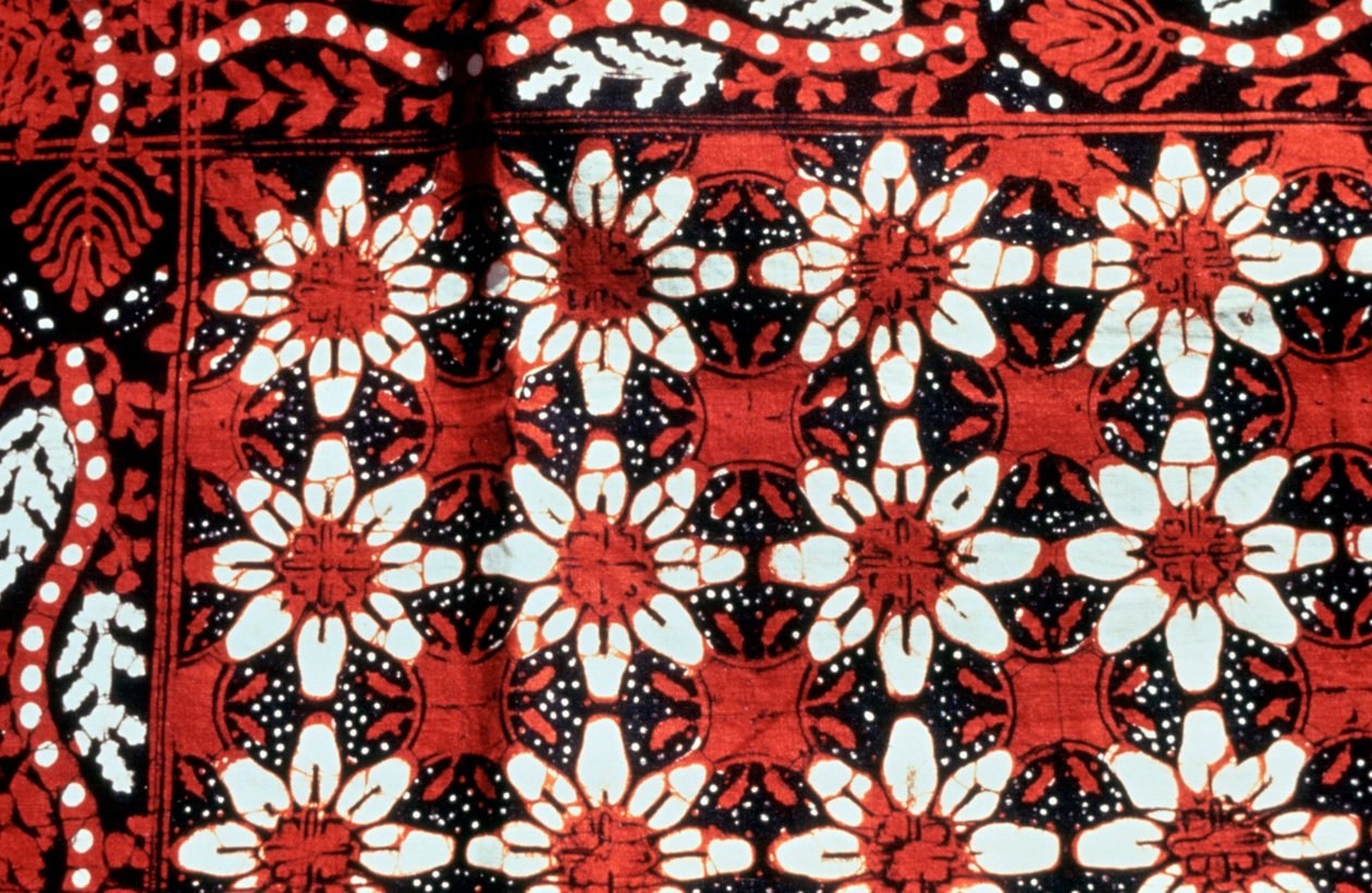 Blomsterdesign, Indonesien, det 20. århundrede af Unbekannt