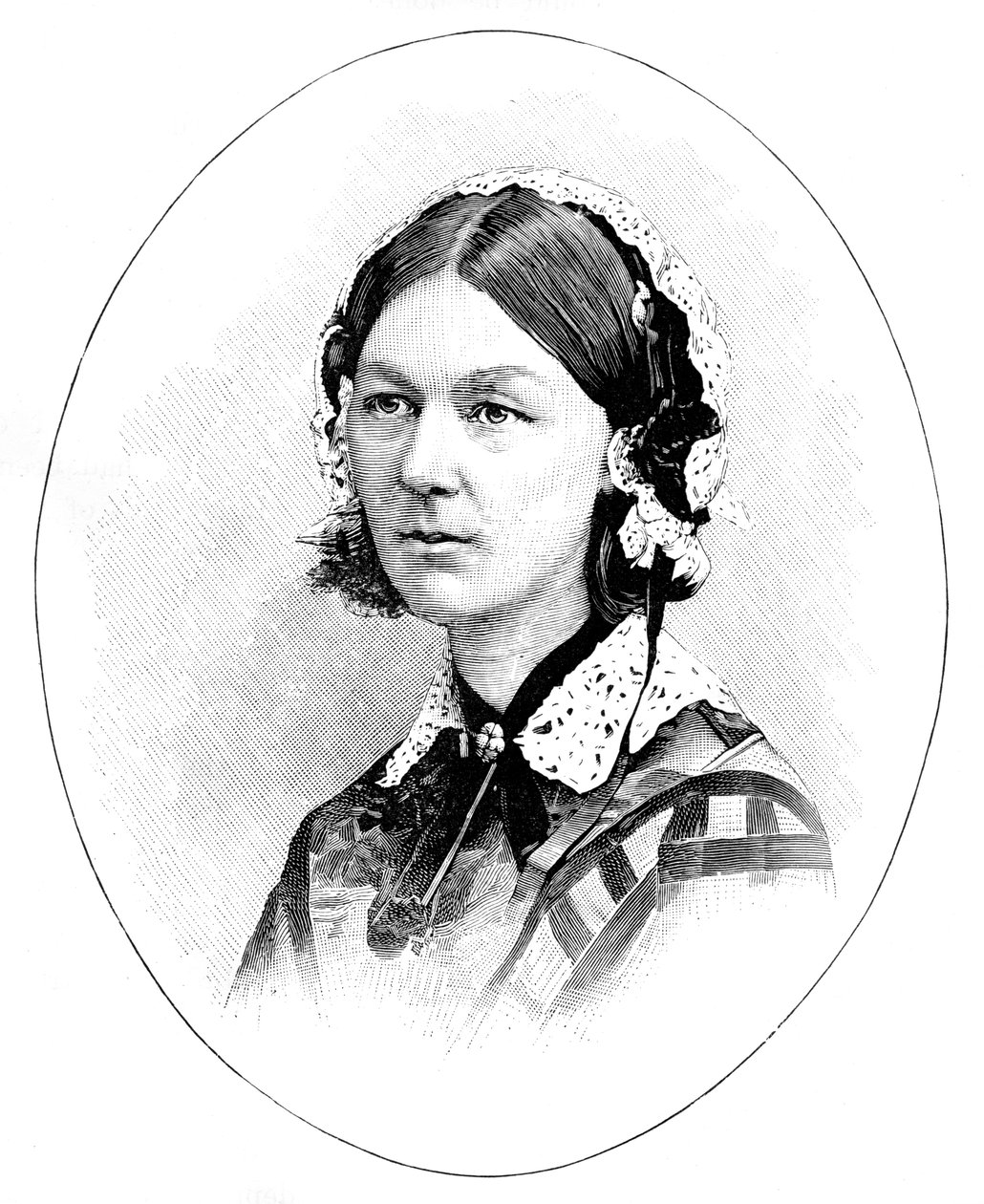 Florence Nightingale 1820-1910, britisk sygeplejerske af Unbekannt