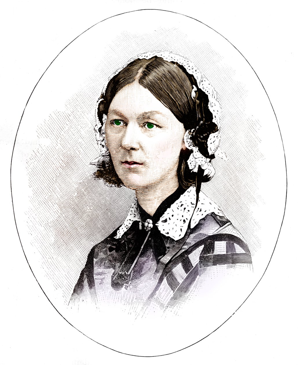 Florence Nightingale 1820-1910, britisk sygeplejerske af Unbekannt