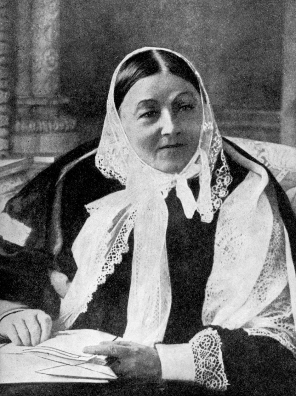 Florence Nightingale 1820-1910, omkring 1900-tallet 1936 af Unbekannt