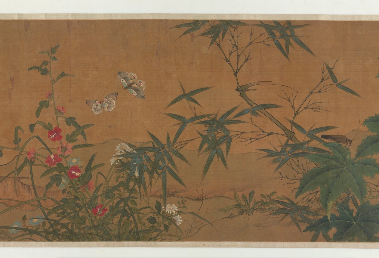 Blomster, Fugle og Insekter, 1400-tallet. af Unbekannt