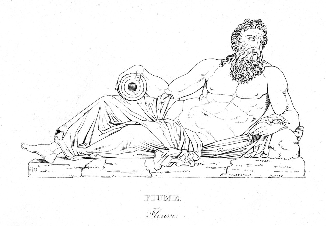 Flume Fleuve, c1850 af Unbekannt