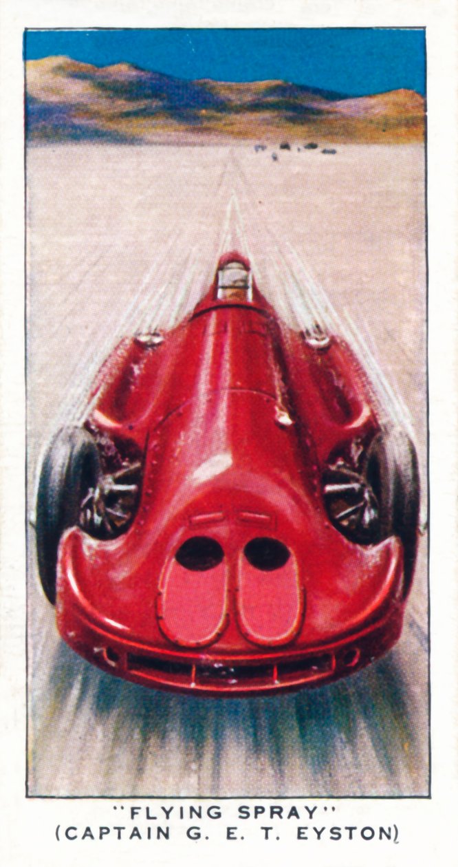 Flyvende spraykaptajn G.E.T. Eyston, 1938 af Unbekannt