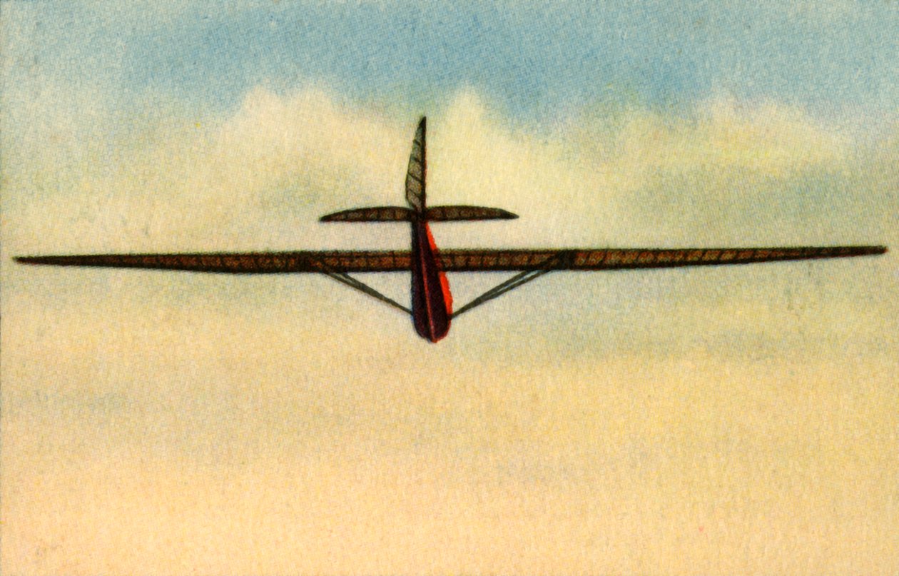 Flyveinstruktør i svævefly ved Rhön-Rossitten Society svæveflyveskole, Tyskland, 1932. af Unbekannt