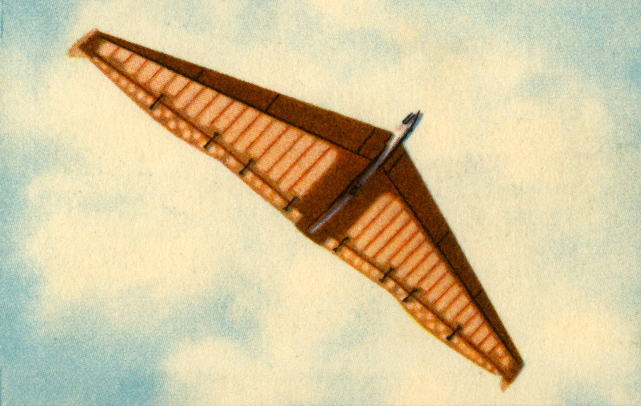Flying wing model fly, 1932. af Unbekannt