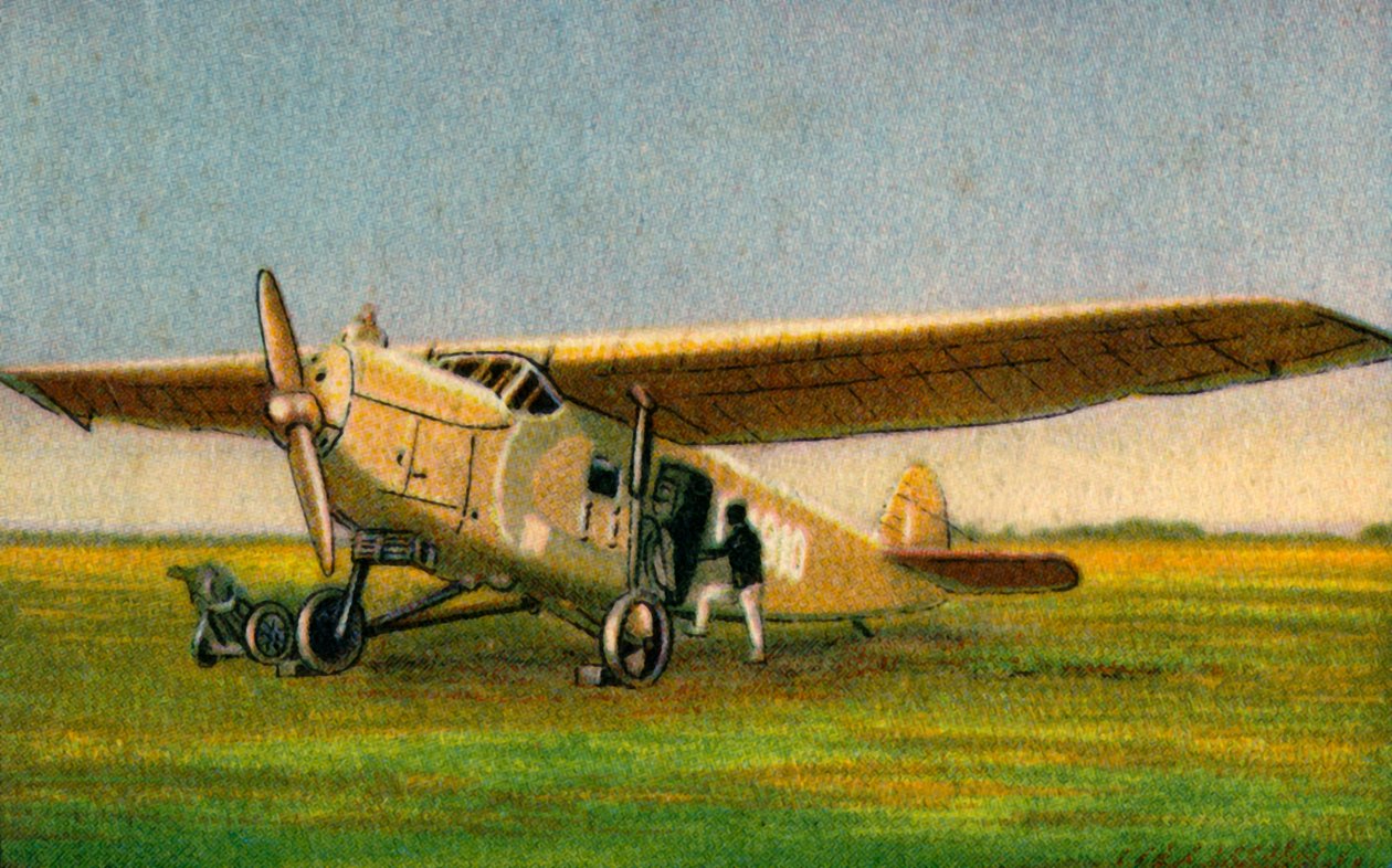 Focke-Wulf A32 Bussard passagerfly, 1932. af Unbekannt