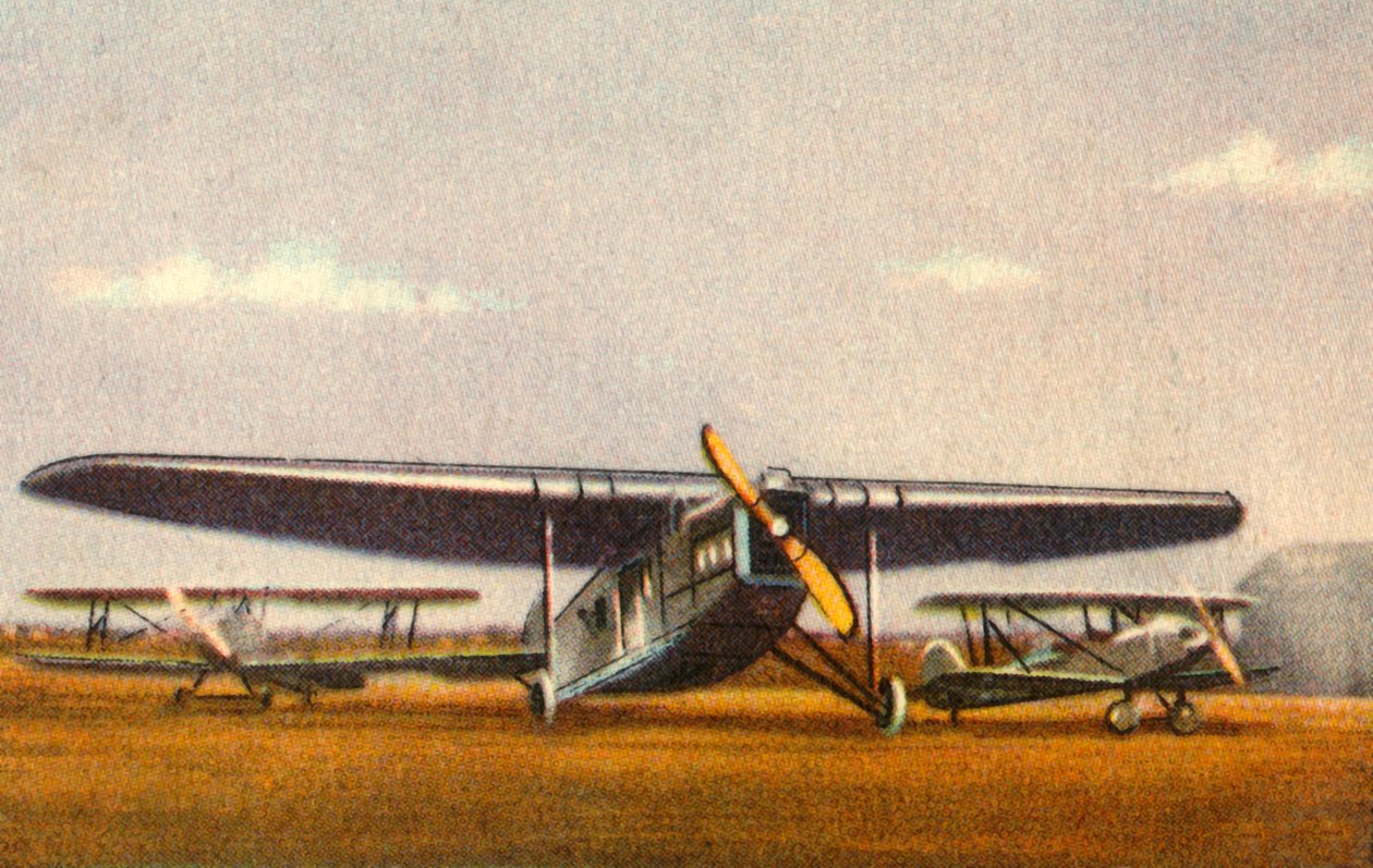 Focke-Wulf A 21 Photomöwe fly, 1920