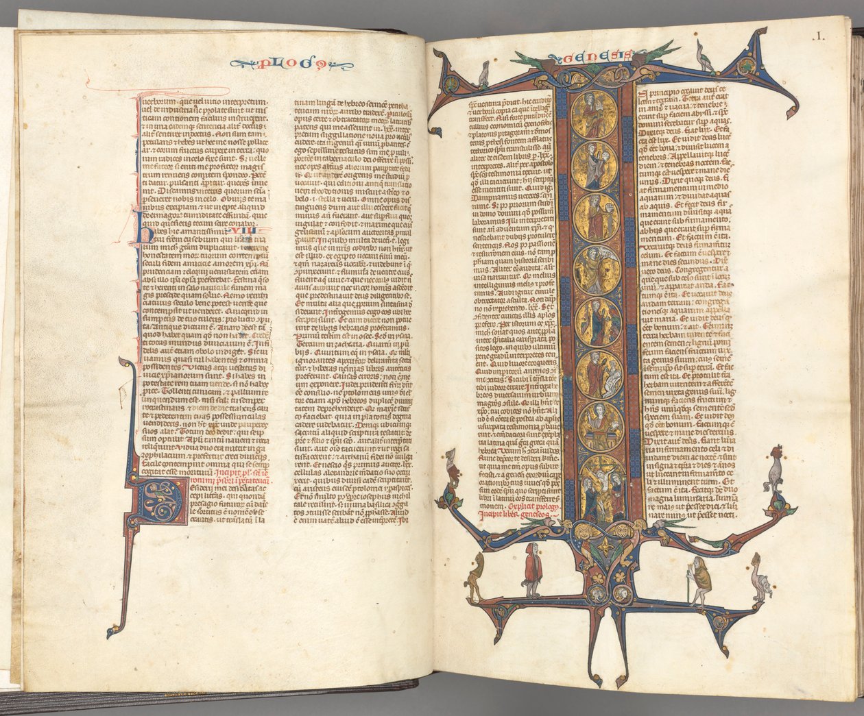 Fol. iii v, Foliated Initial, c. 1275-1300. af Unbekannt