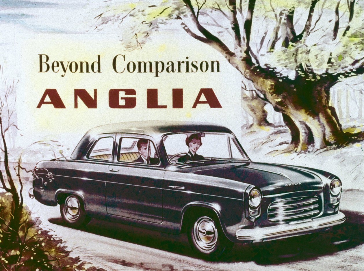 Ford Anglia 100E af Unbekannt