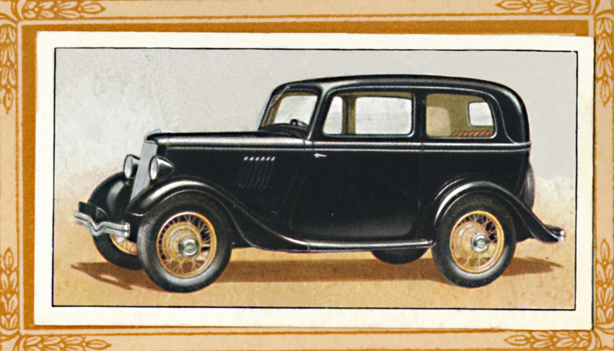 Ford Popular Sedan, c1936 af Unbekannt