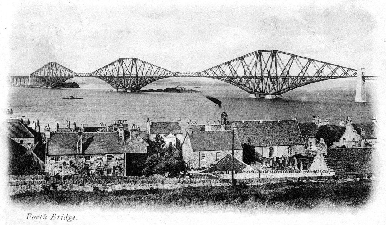 Forth Bridge, Skotland, 1902 af Unbekannt
