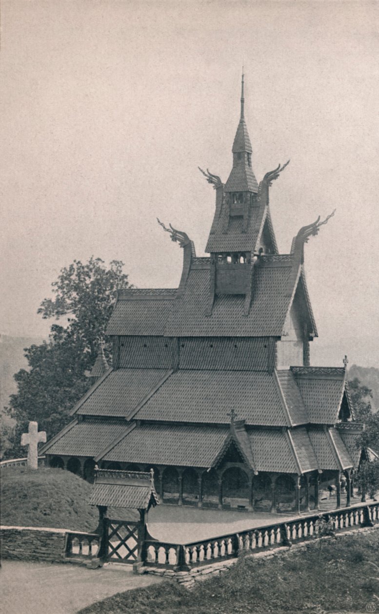 Fortun Timber Church, 1914. af Unbekannt