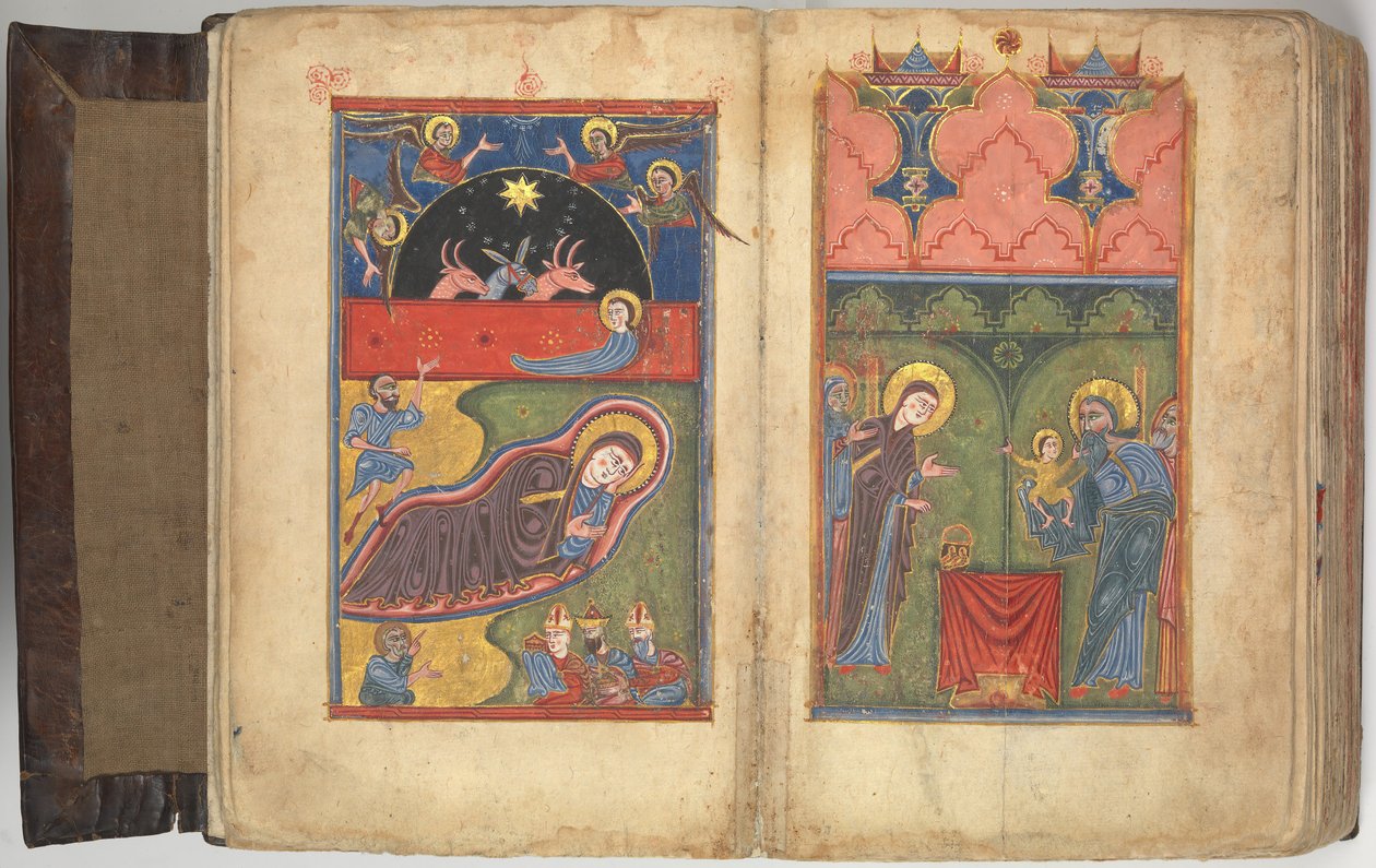 Fire evangelier på armensk, armensk, 143435. af Unbekannt