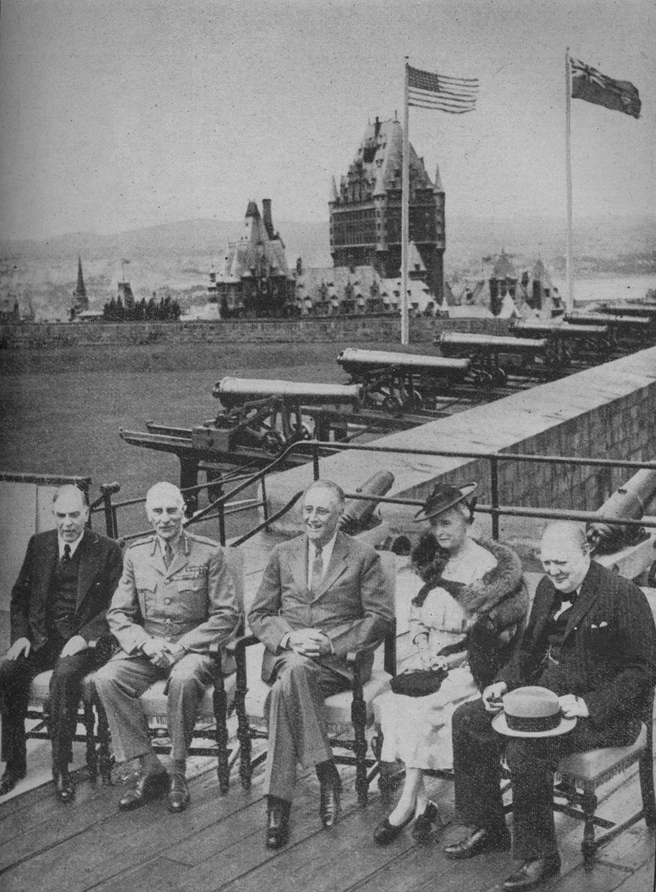 Fjerde Churchill-Roosevelt-konference, 1943-44 af Unbekannt