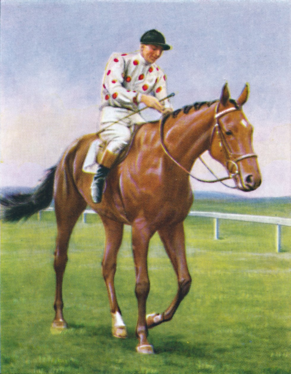 Foxbrough II, Jockey: P. Beasley, 1939 af Unbekannt