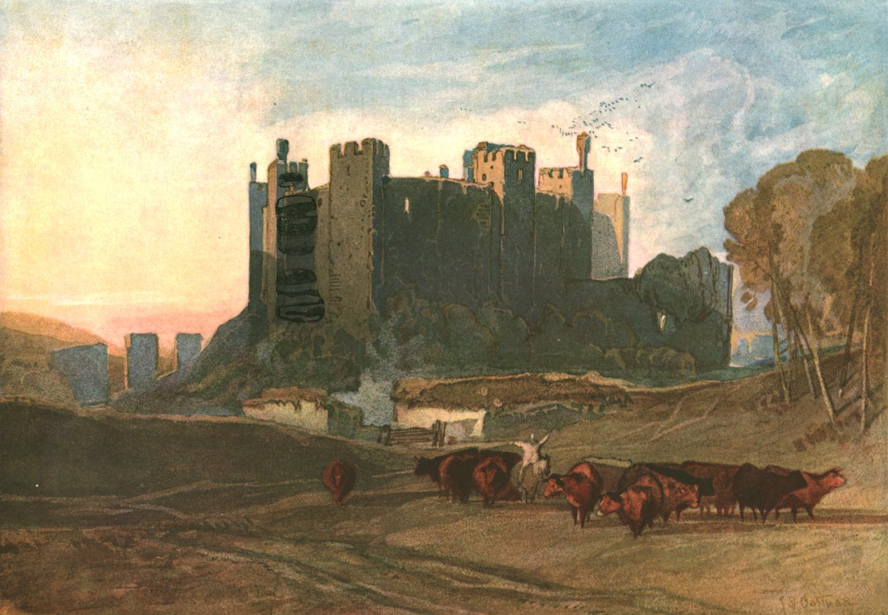 Framlingham Castle, 1828, c1900. af Unbekannt