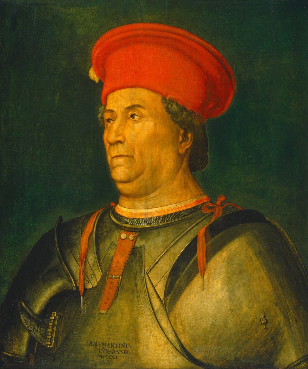 Francesco Sforza, sandsynligvis ca. 14801500. af Unbekannt