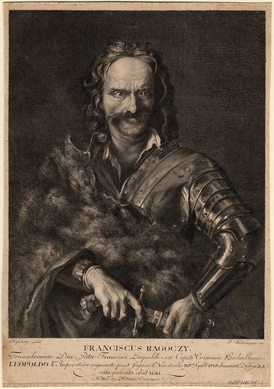 Francis II Rákóczi, 1704 af Unbekannt