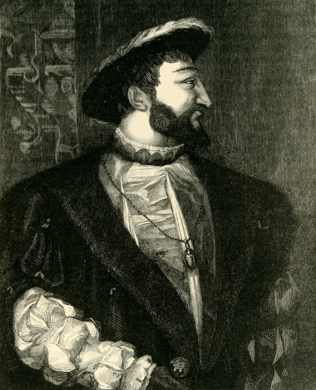 Frans I, c1520-1540, 1890. af Unbekannt