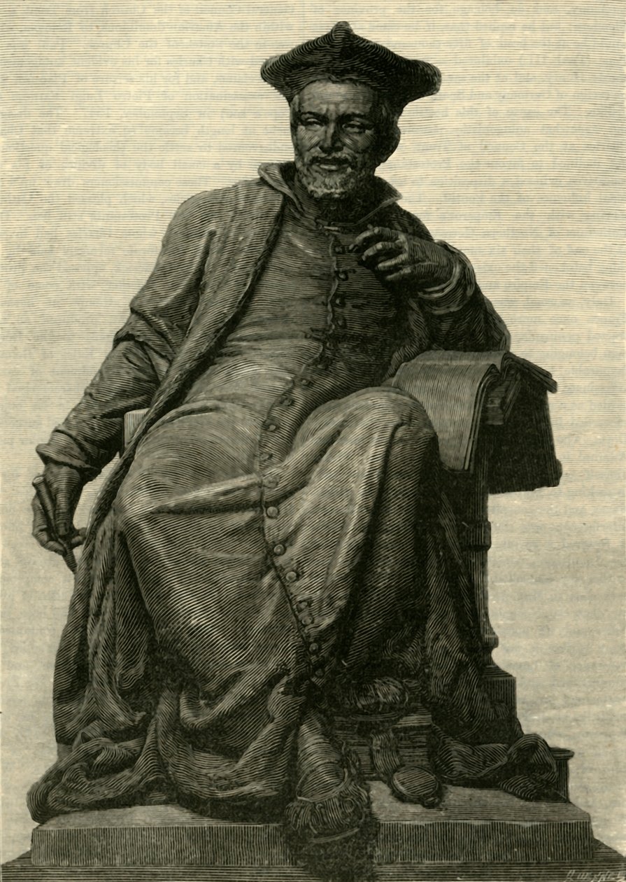 Francis Rabelais, c1483-1553, c1890. af Unbekannt