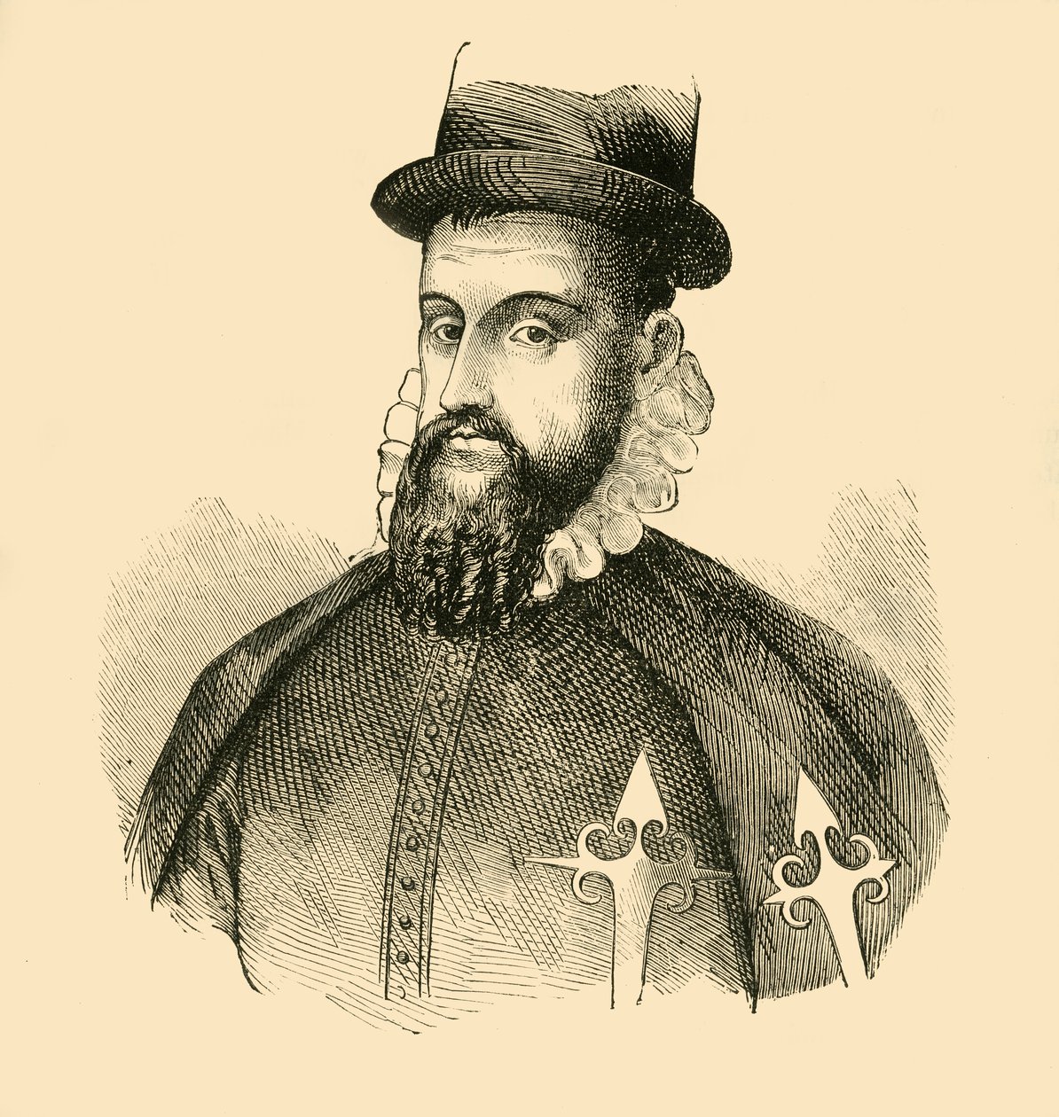 Francisco Pizarro, c1510-1520, 1890. af Unbekannt