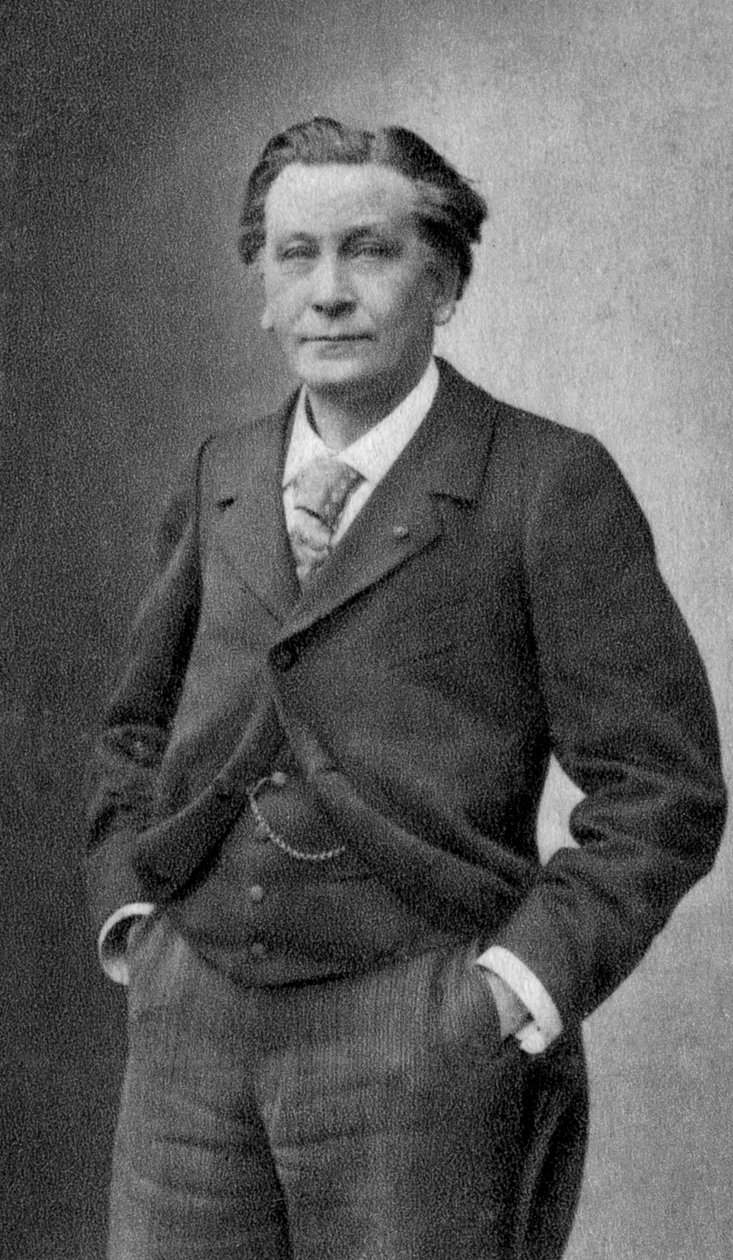 Francois Coppee, fransk digter og romanforfatter, 1892 af Unbekannt