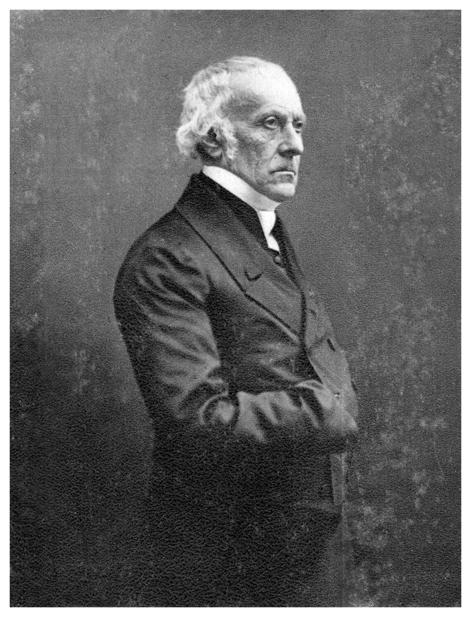 Francois Guizot, fransk historiker, taler og statsmand, c1845-1874 af Unbekannt