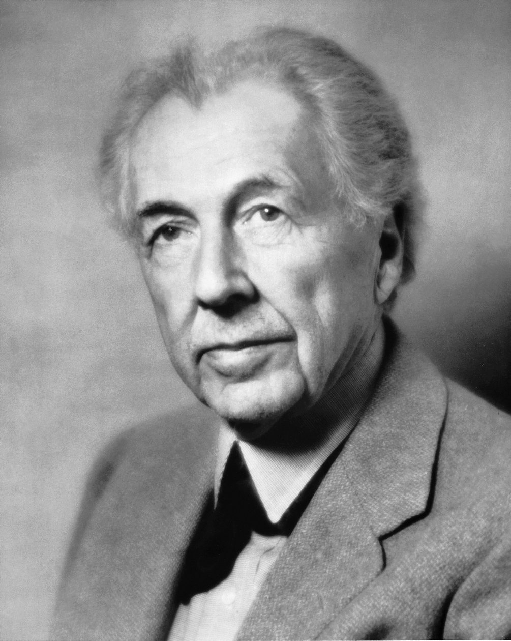 Frank Lloyd Wright (s/h foto) af Unbekannt