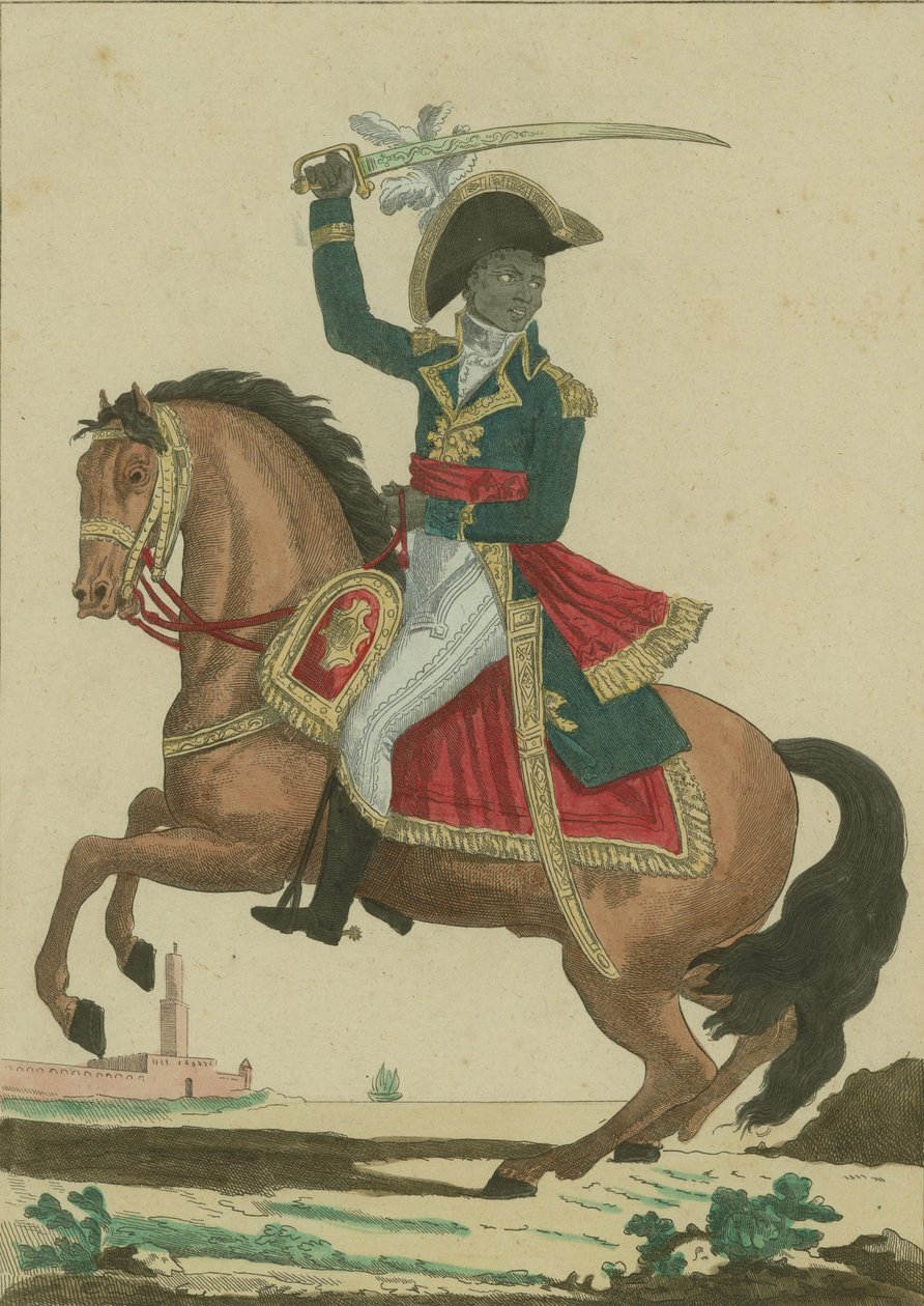 Francois-Dominique Toussaint Louverture 1743-1803, ca. 1800. af Unbekannt